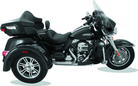 Mustang 08-21 Harley Electra Glide, Rd Glide, Rd King, Str Glide Touring 1PC Seat Deluxe - Black - 79006
