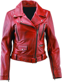 River Road Arabian Spice Leather Jacket Black Womens - Small - 094393