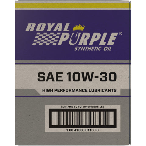 Royal Purple Premium Synthetic High Performance Multi-Grade 10W30 Motor Oil - 1 Quart - 06130