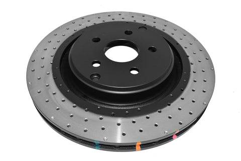 DBA 12-22 Chevrolet Camaro ZL1 Rear 4000 Series Drilled Rotor - 42605XD