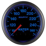 Autometer Elite 52mm 100-260 Degrees F Water Temperature Peak and Warn Gauge w/ Electronic Control - 5654