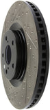 StopTech 14 Lexus IS Slotted & Drilled Front Righ Rotor - 127.44185R
