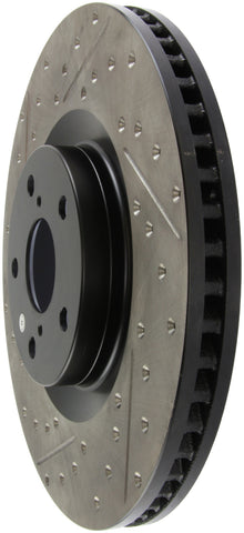 StopTech 14 Lexus IS Slotted & Drilled Front Righ Rotor - 127.44185R