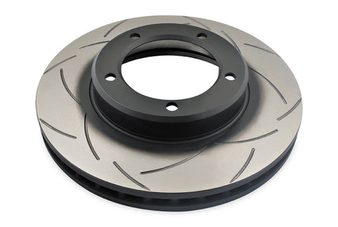 DBA 98-06 Toyota 70 Landcruiser (Reverse Mount) 4X4 Survival T2 Slotted Front Brake Rotor - DBA790S