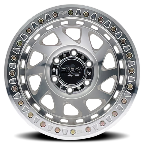 Dirty Life 9313 Enigma Race 17x9 / 6x139.7 BP / -38mm Offset / 106mm Hub Machined Wheel - 9313-7983M38