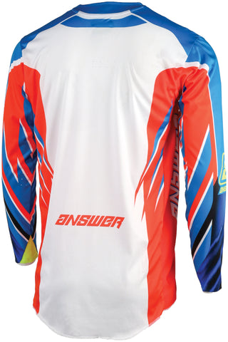 Answer Elite Xotic Jersey Red/White/Blue - Small - 442515