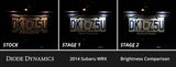 Diode Dynamics 08-14 Subaru WRX Interior LED Kit Cool White Stage 1 - DD0613