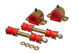 Energy Suspension 93-98 Toyota Supra Red 22mm Rear Sway Bar Frame Bushings - 8.5122R