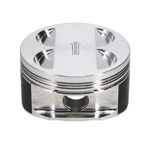 Manley Nissan GT-R 3.8L VR38DETT 99mm Bore 9.8:1 CR -2cc Dish Extreme Duty Piston Set w/ Rings - 634010CE-6
