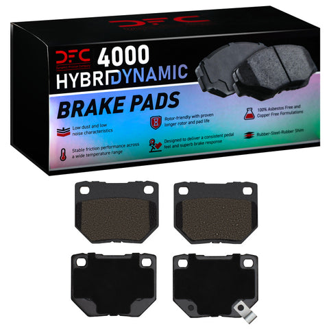 DFC 06-07 Subaru Impreza Rear 4000 Hybridynamic Brake Pads - 4000-0461-10