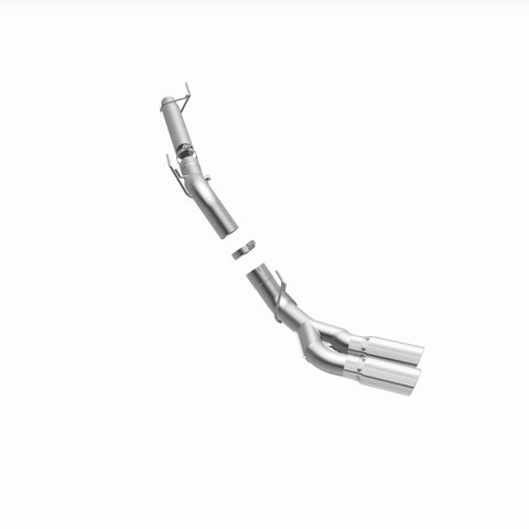 MagnaFlow CatBack 2018 Ford F-150 V6-3.0L Dual Exit Polished Stainless Exhaust - MF Series - 19422