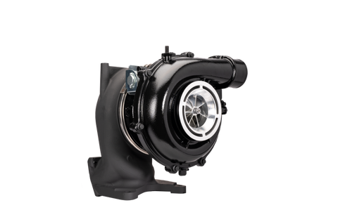 Fleece Performance 04.5-10 Chevy Duramax (LLY/LBZ/LMM) 63mm STREET VNT Cheetah Turbo w/ HX40 Outlet - FPE-VNT63-STREET
