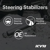 KYB Shocks & Struts Steering Stabilizers Front FORD Excursion (4WD) 2000-04 FORD F250 Super Duty (4W - SS15489