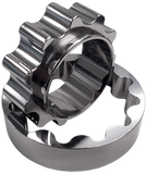 Boundary Nissan VQ 3.5L/3.7L VHR Oil Pump Assembly w/Billet Back Plate - VQ-S1-VHR-BBP