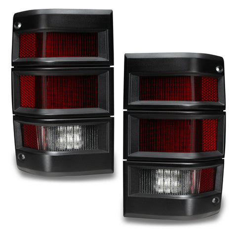 ORACLE Lighting Jeep Comanche MJ LED Tail Lights - Standard Red Lens - 5909-003