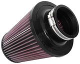 K&N Universal Tapered Filter 3in Flange ID x 6in Base OD x 4in Top OD x 6.75in Height - RU-4700