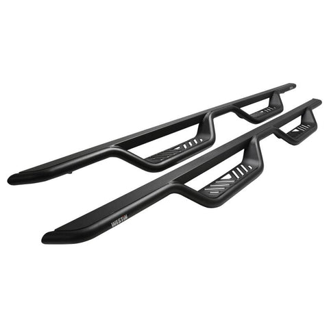 Westin 20-22 Jeep Gladiator Outlaw Nerf Step Bars - Textured Black - 20-14165
