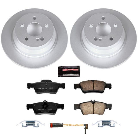 Power Stop 14-16 Mercedes-Benz E250 Rear Z23 Evolution Sport Coated Brake Kit - CRK7745