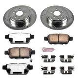 Power Stop 06-14 Honda Ridgeline Rear Z36 Truck & Tow Brake Kit - K2431-36