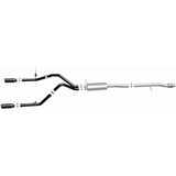 MagnaFlow SYS Cat-Back 4in Black Dual Split Rear Tips 14-15 Chevy Silverado/GMC Sierra 4.3L-5.3L - 15361