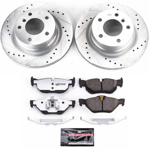 Power Stop 08-10 BMW 128i Rear Z26 Street Warrior Brake Kit - K5687-26