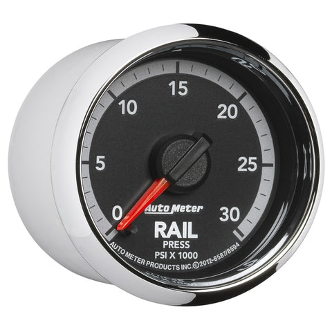 Autometer Factory Match Dodge 6.7L 4th Gen Fuel Rail Pressure Gauge 2-1/16in FSE - 8594