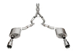 Corsa 24-25 Ford Mustang GT Xtreme 3in Cat-Back Dual Rear Exhaust w/4.5in Straight-Cut Polish Tips - 21275