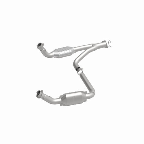 MagnaFlow Conv DF 07-09 Chevrolet/GMC Silverado/Sierra 2500 HD 6.0L Y-Pipe Assembly excludes Classic - 49644