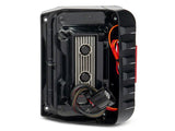 Raxiom 07-18 Jeep Wrangler JK Axial Series Trident LED Tail Lights- Blk Housing (Smoked Lens) - J173718