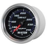 Autometer Cobalt 66mm 120-240 Degree F Mechanical Water Temperature Gauge - 7932