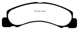 EBC 00-02 Ford Excursion 5.4 2WD Yellowstuff Front Brake Pads - DP41308R