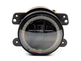 Raxiom 07-18 Jeep Wrangler JK Axial Series 4-In LED Fog Lights w/ Halo - J142666