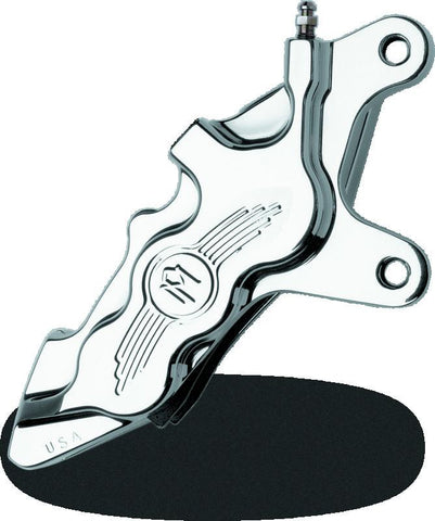 Performance Machine Front 6 Piston Diff Bore Caliper - Chrome - 0051-2917-CH