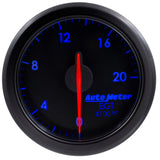 Autometer Airdrive 2-1/16in EGT Gauge 0-2000 Degrees F - Black - 9145-T