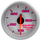 Autometer Airdrive 2-1/6in Trans Temperature Gauge 100-300 Degrees F - Silver - 9157-UL