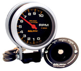 AutoMeter Gauge Tachometer 3-3/4in. 10K RPM Pedestal W/Peak Memory Pro-Comp - 6601