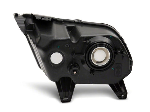 Raxiom 10-12 Ford Mustang Axial Series OEM Style Rep Headlights- Chrome Housing (Clear Lens) - 413416