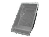 aFe 17-24 Ford F-150 10R60/10R80 Pro Series Rear Transmission Pan Black w/ Machined Fins - 46-71330B