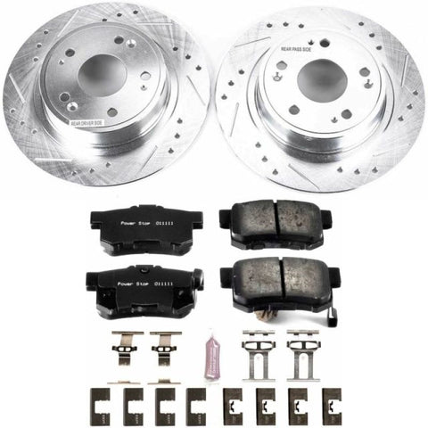 Power Stop 16-18 Acura ILX Rear Z23 Evolution Sport Brake Kit - K3128