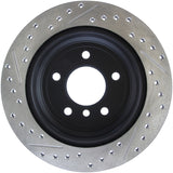StopTech 9/07-09 BMW 328 / 06 BMW 325 E90 AWD Slotted & Drilled Left Rear Rotor - 127.34091L