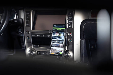 DV8 Offroad 2010 Lexus GX 460 Center Console Molle Panels & Digital Device Bridge - CCGX-02