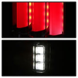 Spyder 07-16 Jeep Wrangler Verison 2 Light Bar LED Tail Lights - Smoke (ALT-YD-JWA07V2-LBLED-BSM) - 5084781