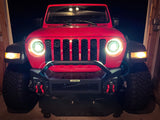 Oracle Oculus Bi-LED Projector Headlights for Jeep JL/Gladiator JT - Matte Blk - 5500K - 5839-504