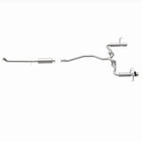 MagnaFlow 16-18 Honda Civic L4 2.0L Street Series Cat-Back Exhaust w/ Polished Tips - 19313