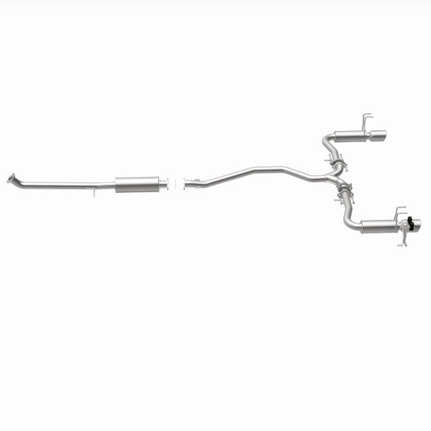 MagnaFlow 16-18 Honda Civic L4 2.0L Street Series Cat-Back Exhaust w/ Polished Tips - 19313