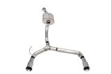 Corsa 21-25 Ford Bronco 2.7L 2-Door 2.75in Cat-Back Dual Rear Exhaust w/4in Straight-Cut Polish Tips - 21208