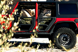 Body Armor 4x4 07-18 Jeep Wrangler JK Tube Doors Rear Pair - JK-6155