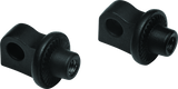 Kuryakyn Splined Peg Adaptors Satin Black - 8898
