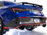 AWE Tuning 22-26 Hyundai Elantra N Track Edition Cat-Back Exhaust - Diamond Black Tips - 3020-33237