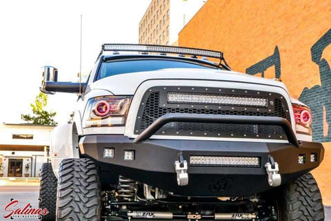 Road Armor 10-18 Ram 2500 Stealth Front Bumper w/Pre-Runner Guard - Tex Blk - 408R4B-NW